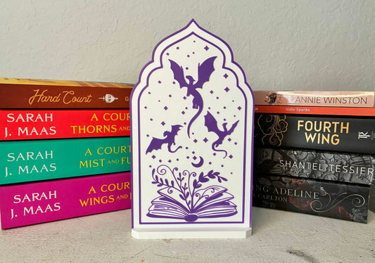 Fourth Wing Book Nook