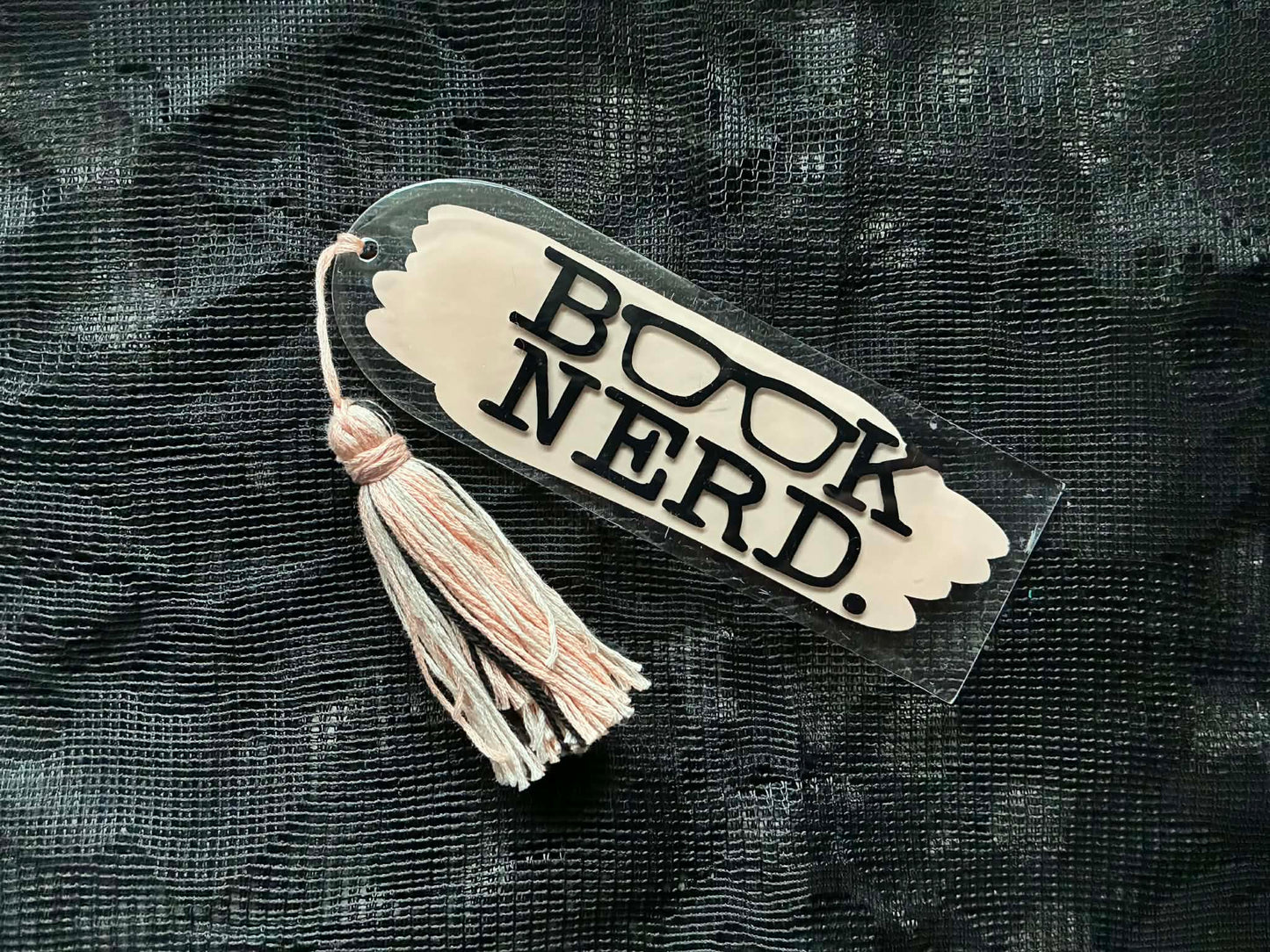 Light Tan book nerd bookmark