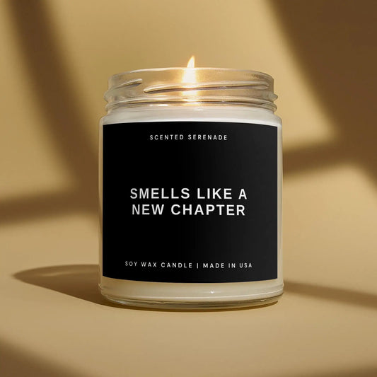Smells Like A New Chapter Soy Candle