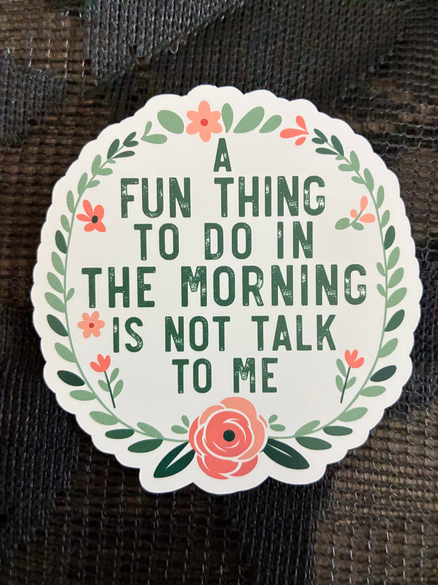 Fun Thing Sticker