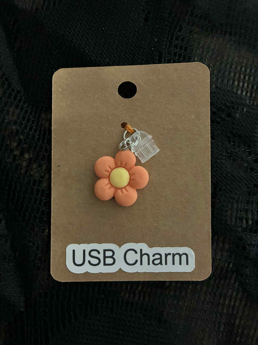 Orange Flower Dust Charm