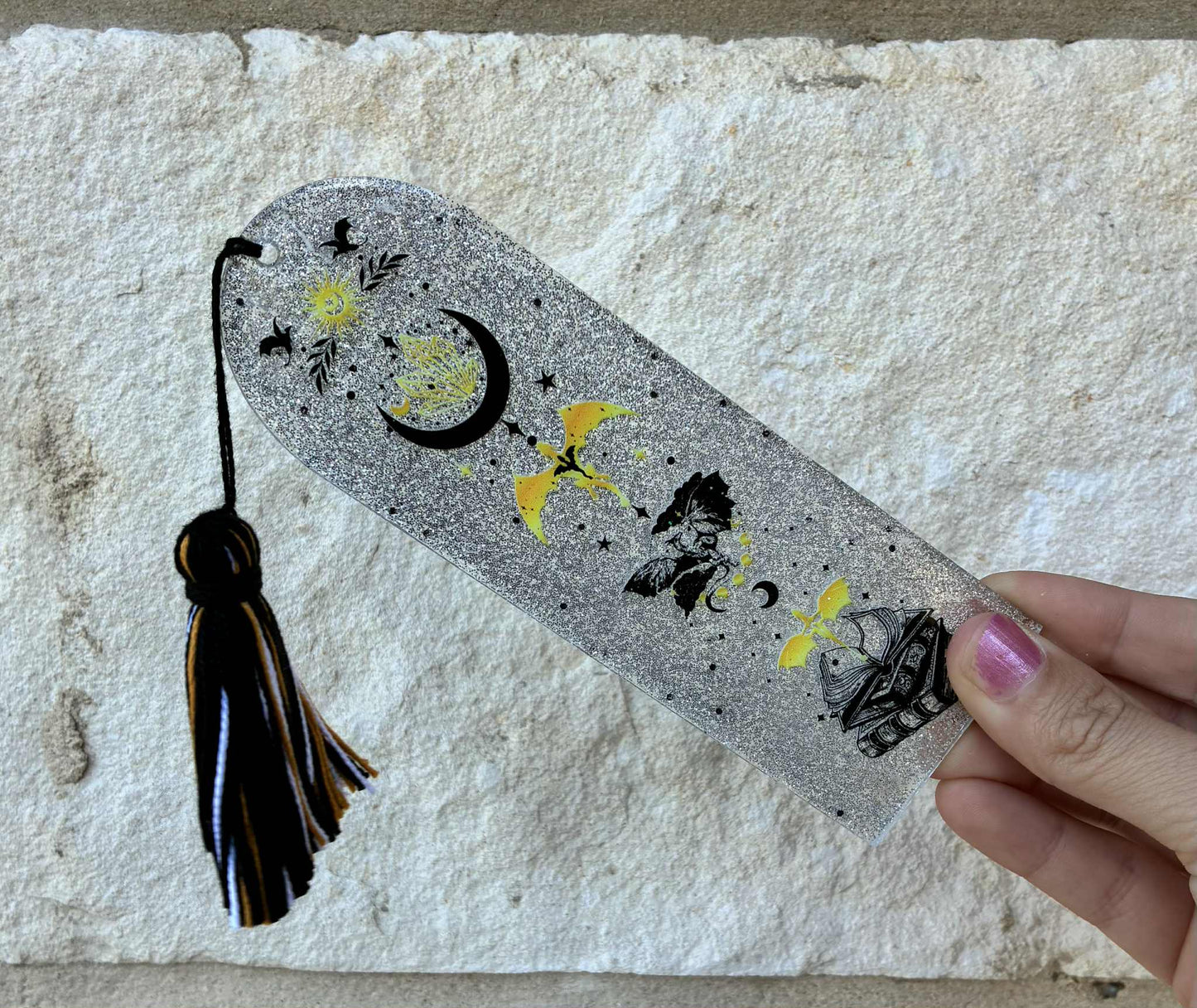 Silver dragon Bookmark
