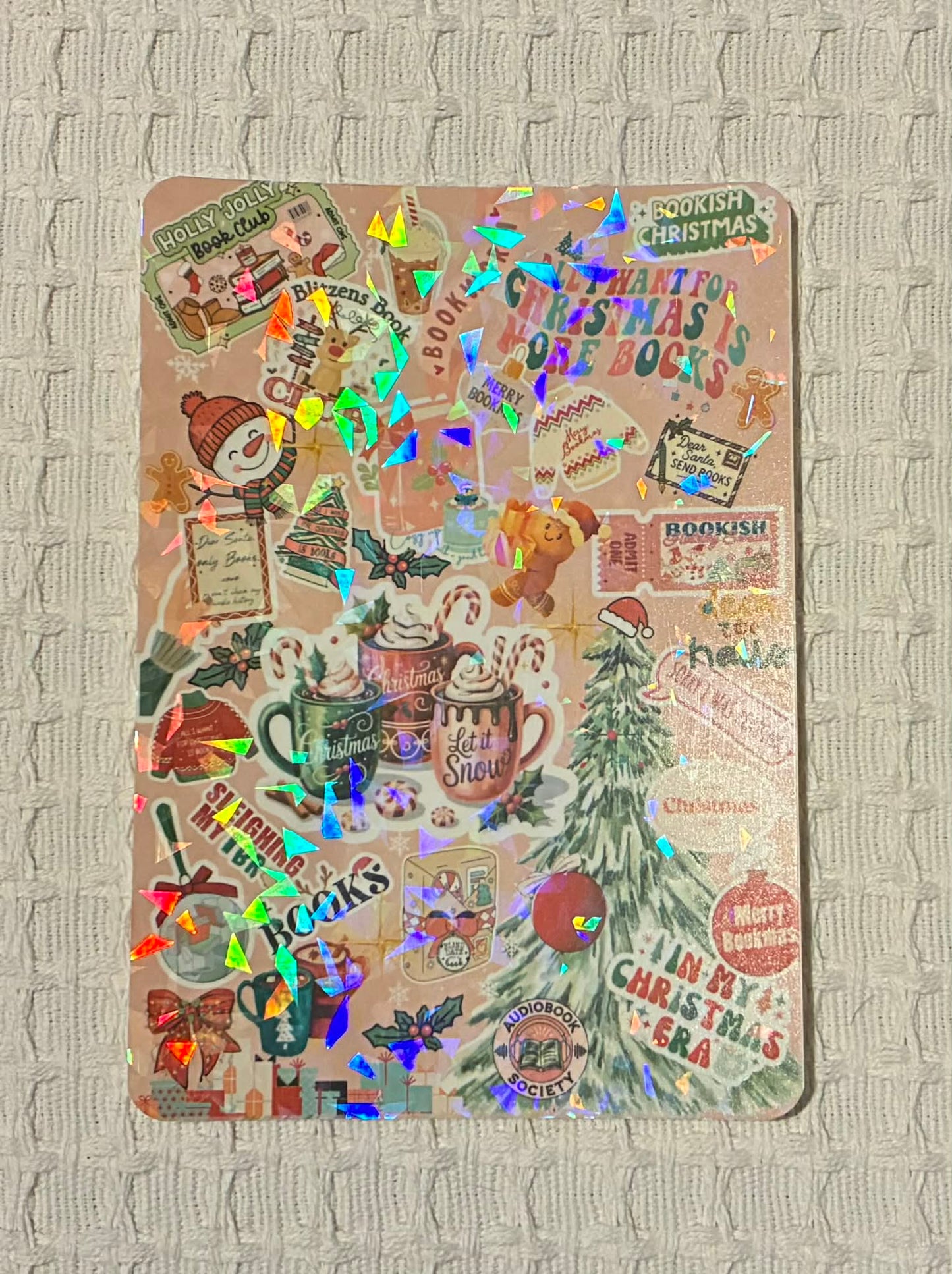 Christmas Era insert in pink