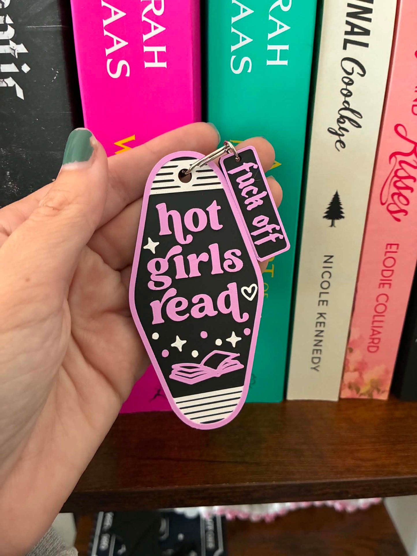 Hot People Read Keychains