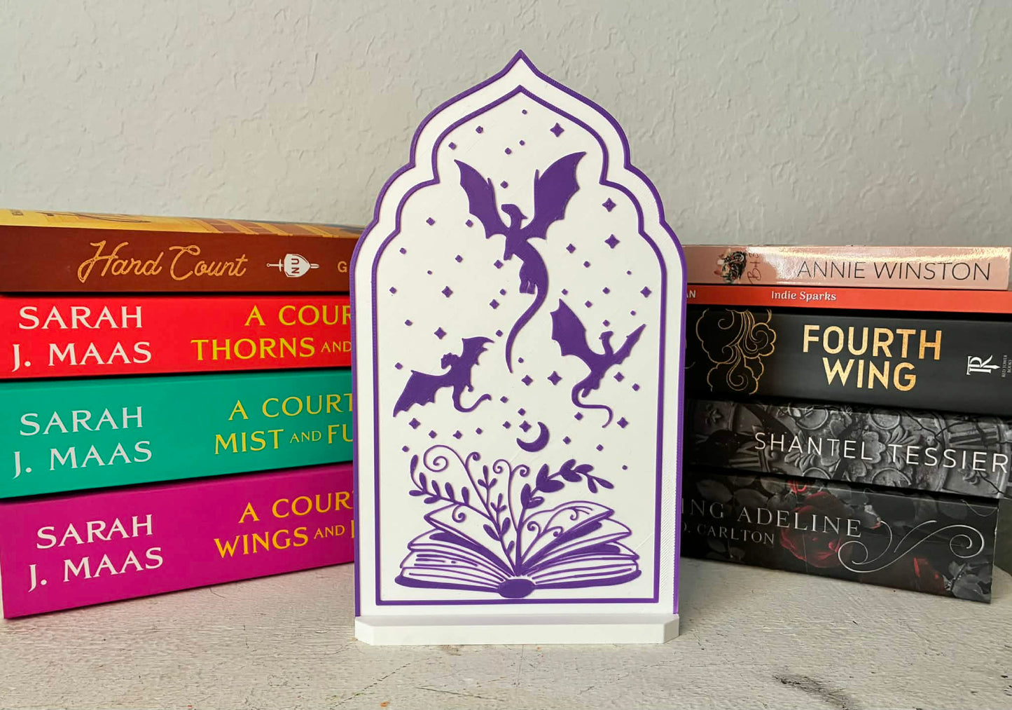 Fourth Wing Book Nook