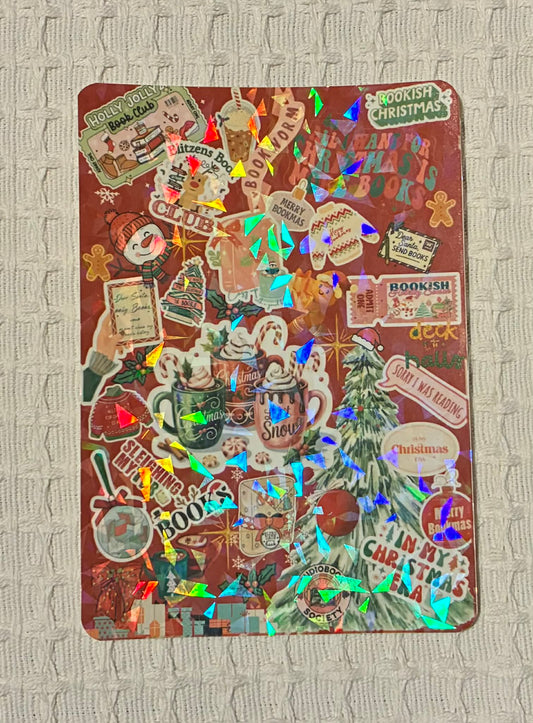 Christmas Era insert in red