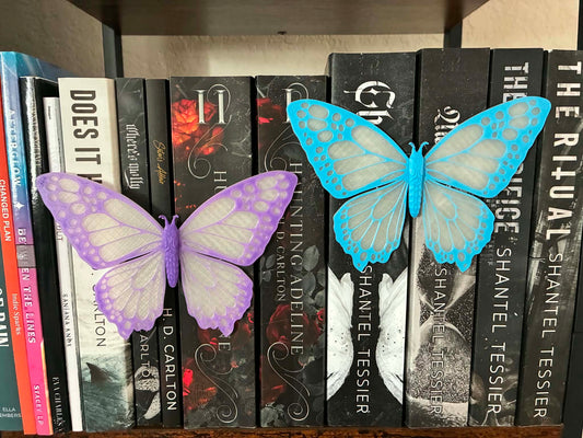 Butterfly Bookshelf Insert