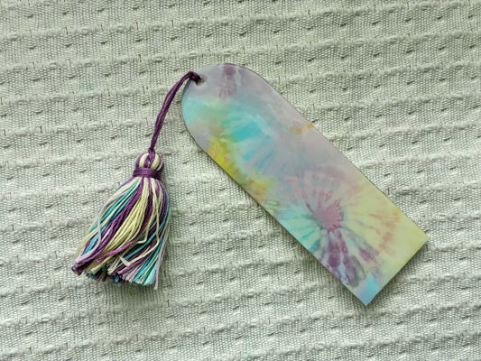 Tie Dye Bookmark