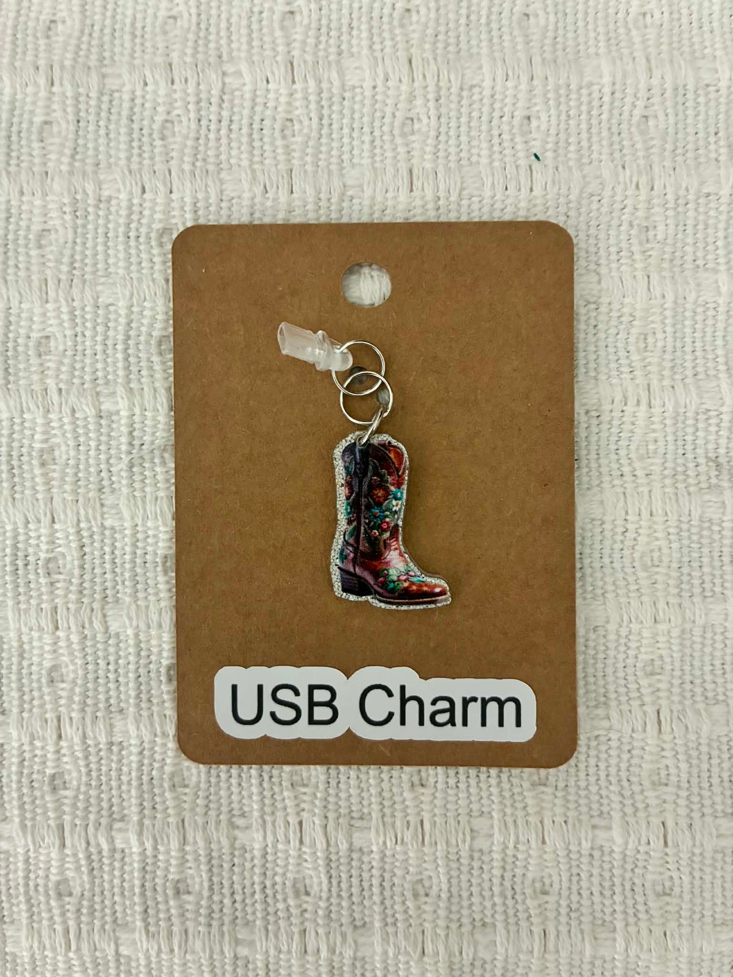 Cowgirl Boot dust charm