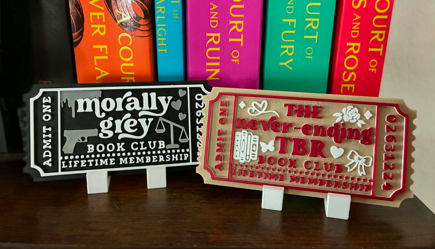 Bookish Tickets