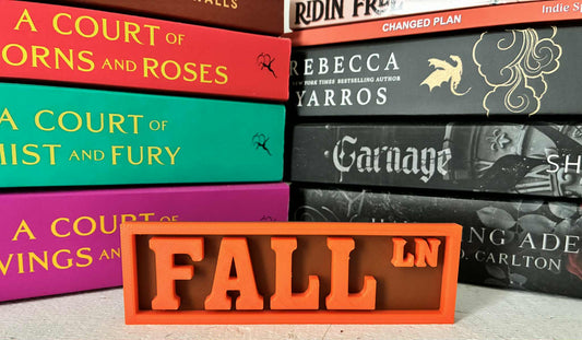 Fall Street Sign