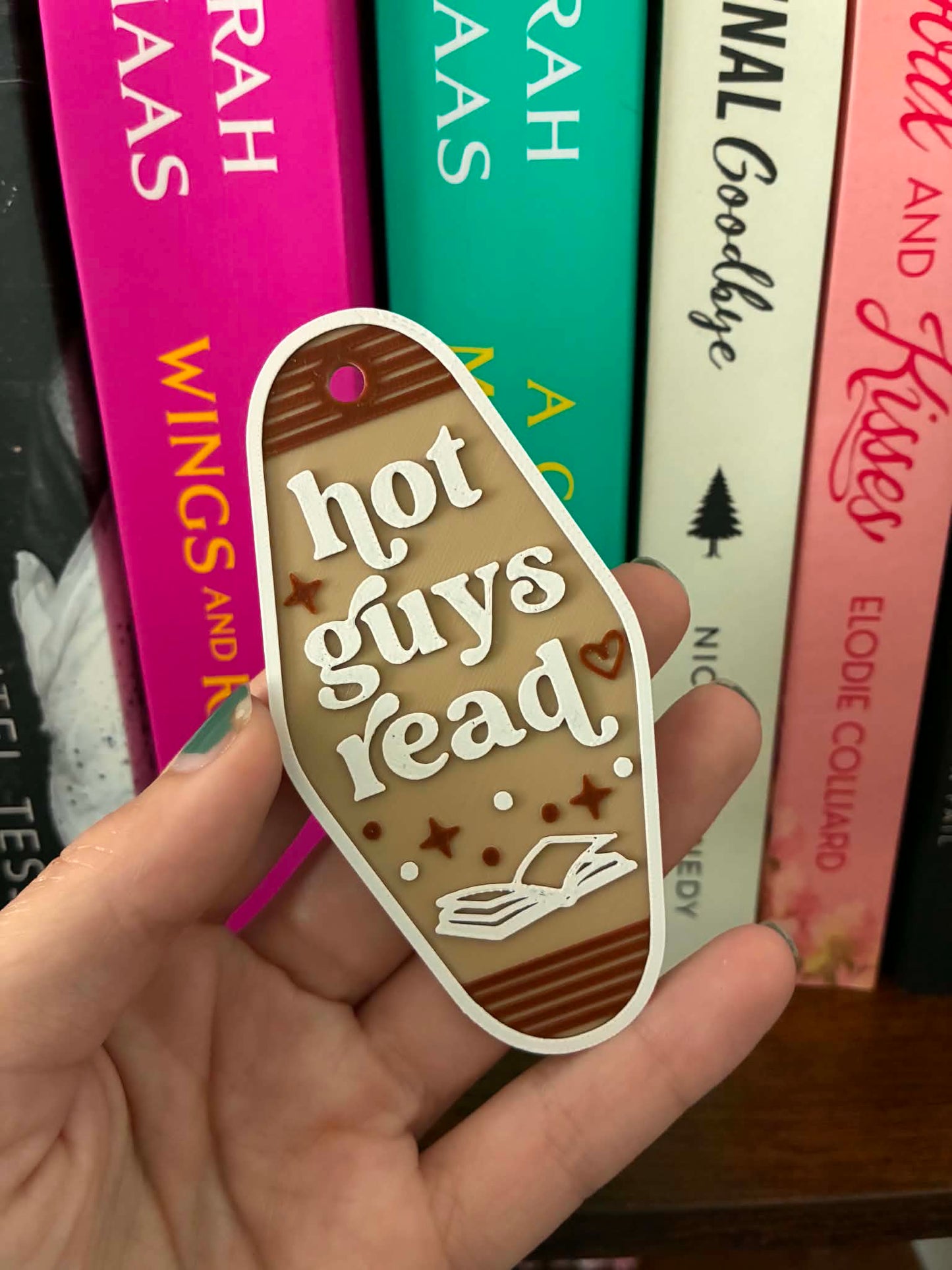 Hot People Read Keychains