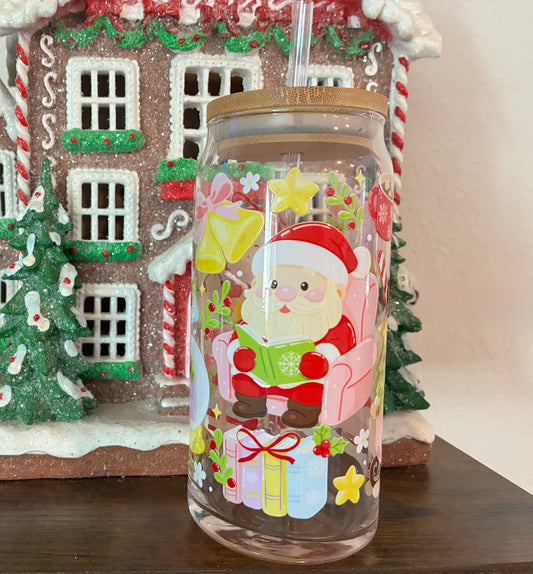 Santa Reading Cup
