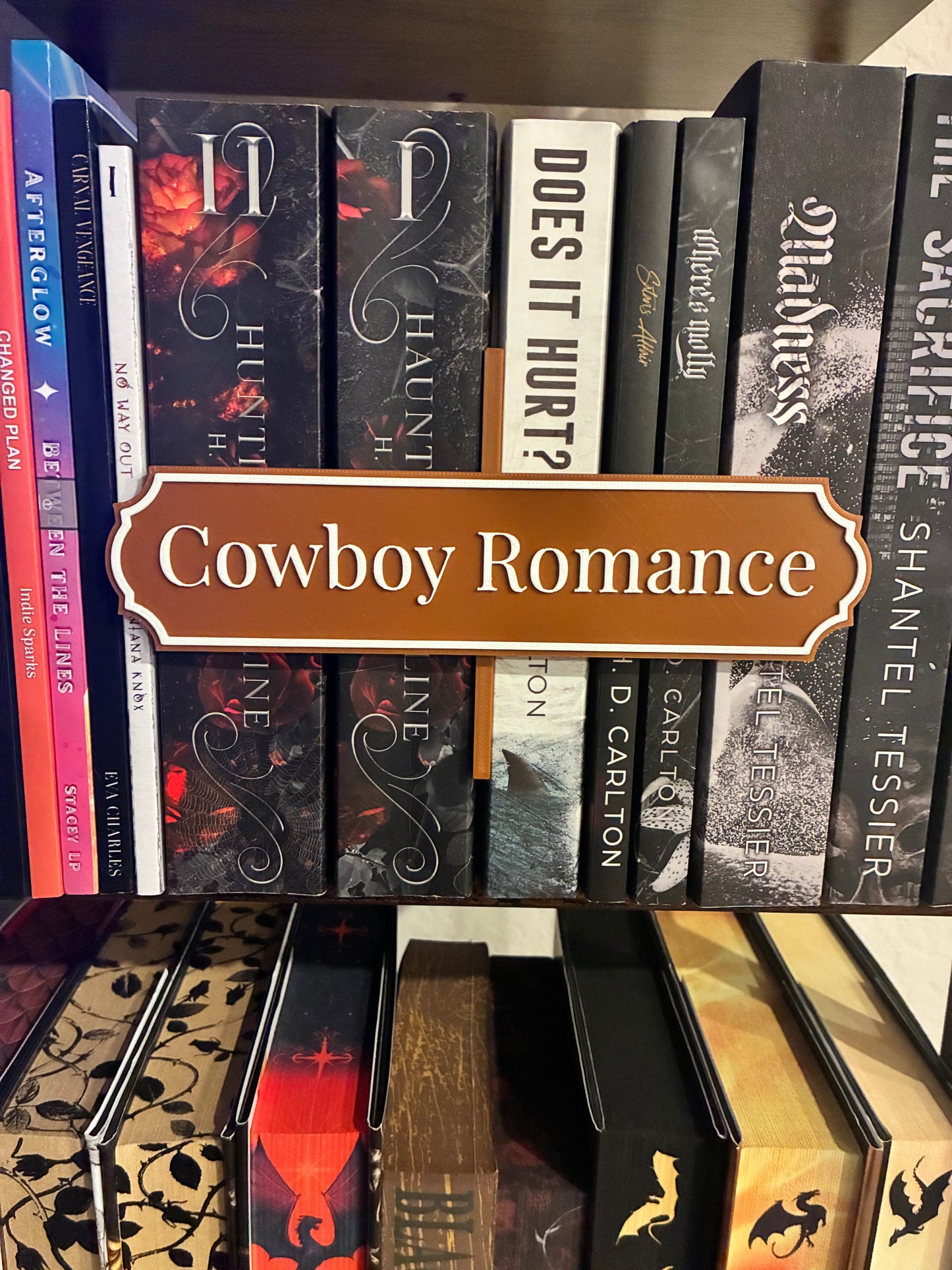 Book Genre sign