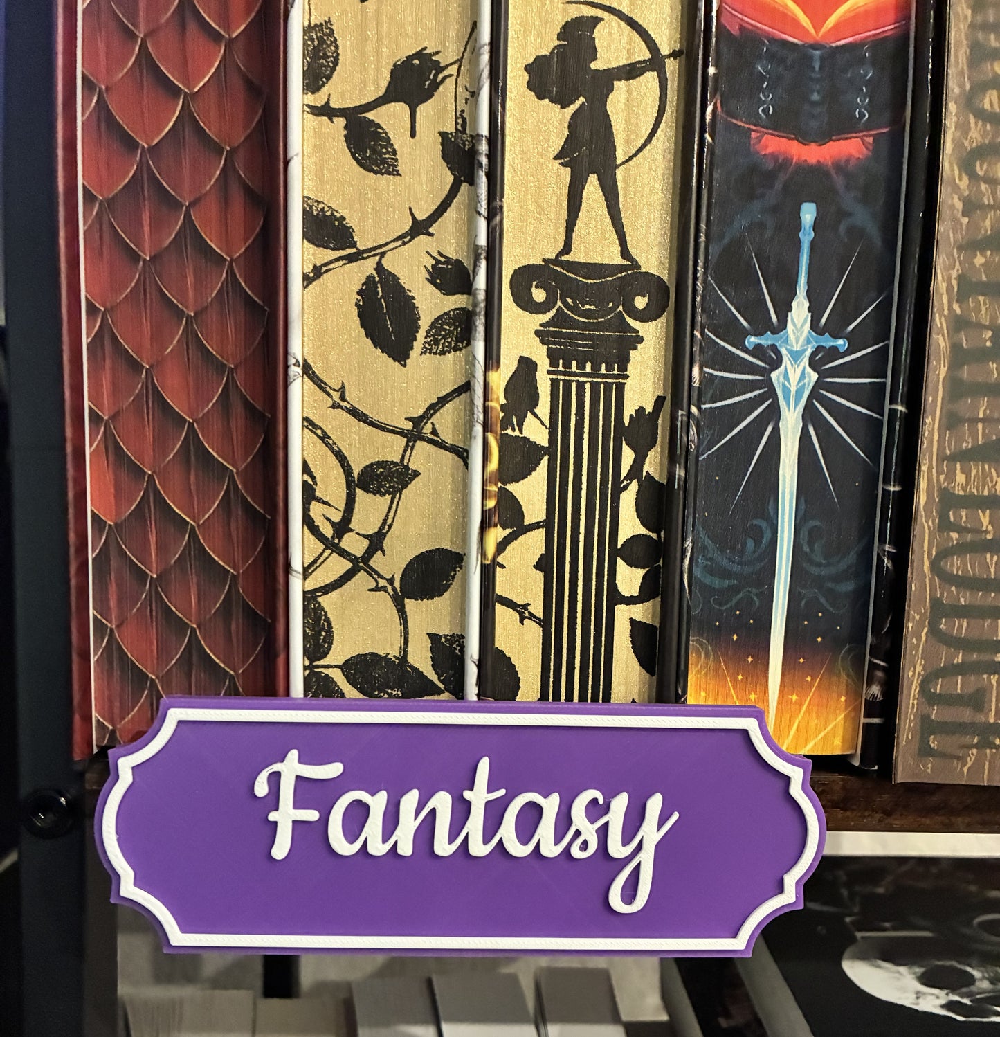 Book Genre sign