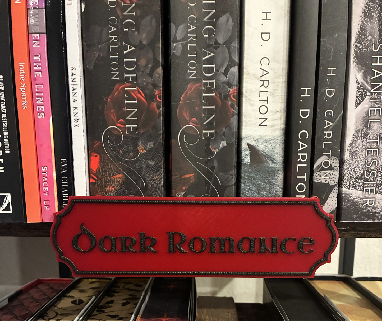 Book Genre sign