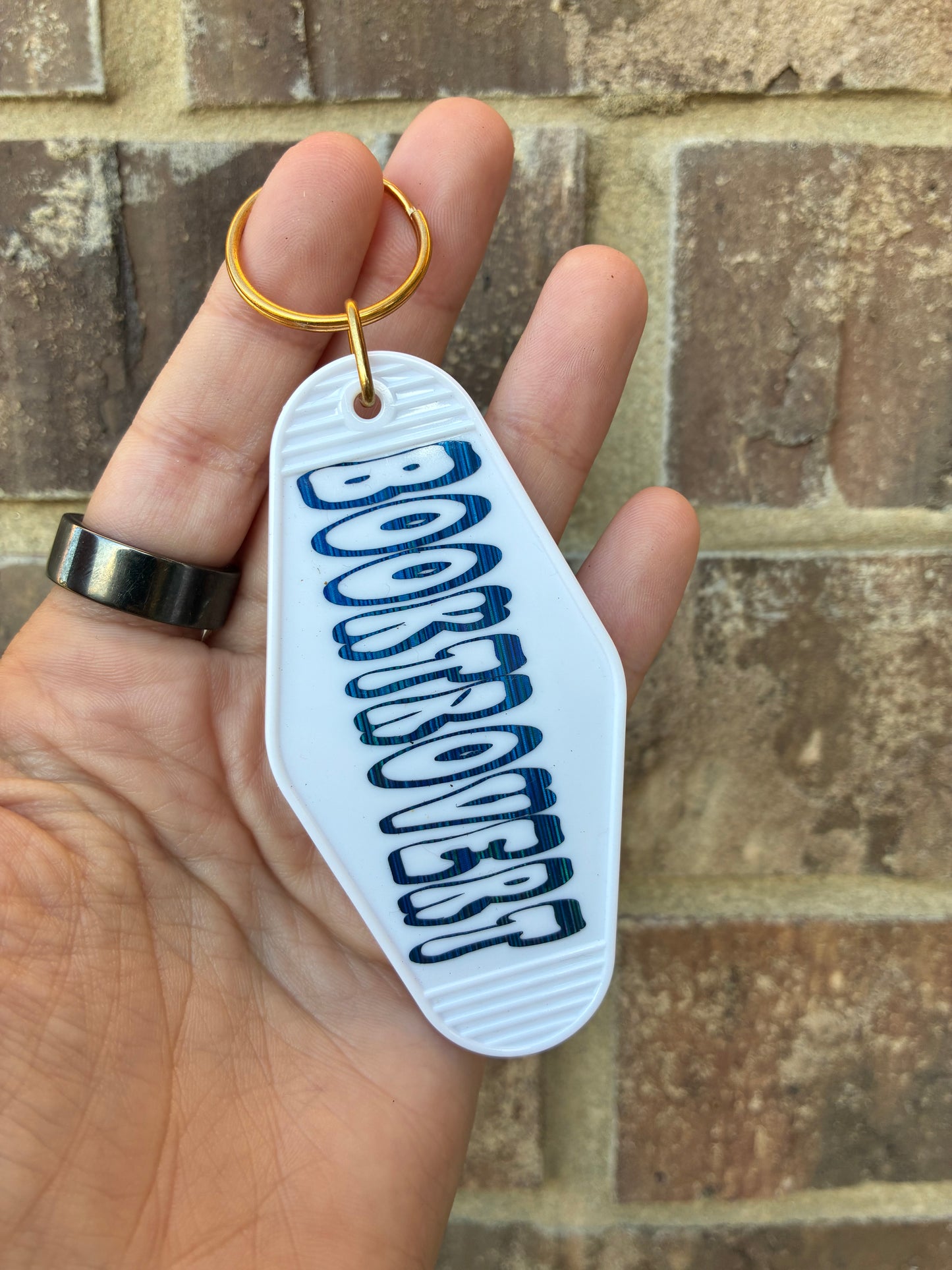 Booktrovert Keychain