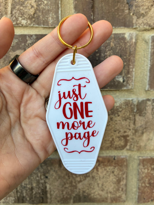 Just one more page Keychain