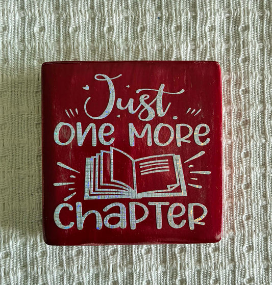 One More Chapter Coaster